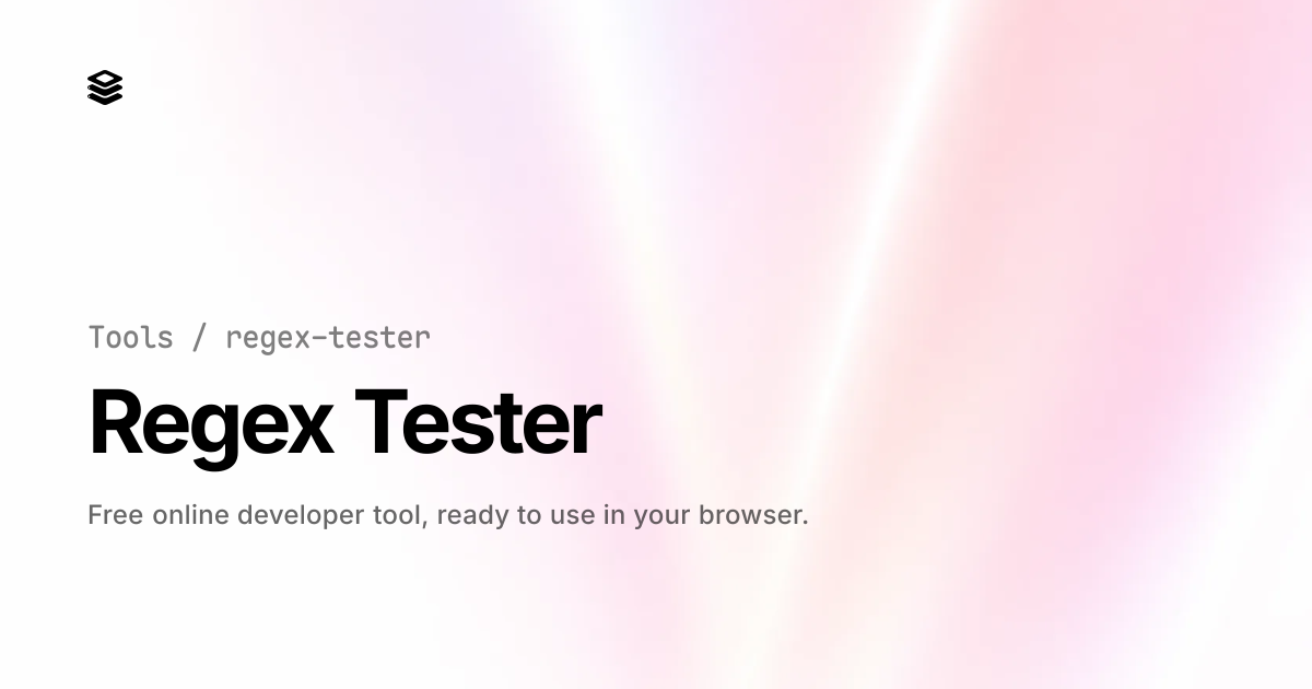 Regex Tester - Free Online Tool | UApiPro | UApiPro